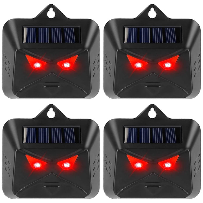 4-Piece: Solar Predator Control Light by DailySale