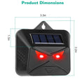 4-Piece: Solar Predator Control Light by DailySale