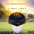 4-Piece: Solar Torch Outdoor Light with Flickering Flame by DailySale