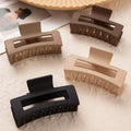 4-Piece: Solid Color Hairpin Clip by DailySale
