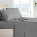 4-Piece: Stripe Smooth Textured Bedding Sheet Set by DailySale