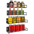 4-Piece: Strong Magnetic Spice Rack Organizer by DailySale