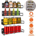4-Piece: Strong Magnetic Spice Rack Organizer by DailySale