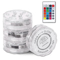 4-Piece: Submersible RGB LED Lights by DailySale