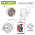 4-Piece: Submersible RGB LED Lights by DailySale