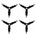 4-Piece: Triangle Bed Sheet Holder Fastener Grippers Clips Suspender Strap by DailySale