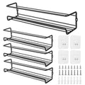 4-Piece: Wall Mount Spice Racks by DailySale