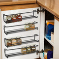 4-Piece: Wall Mount Spice Racks by DailySale