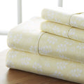 4-Piece: Wheatfield Patterned Sheet Set by DailySale