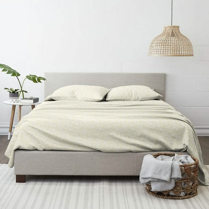 4-Piece: Wheatfield Patterned Sheet Set by DailySale