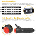 4-Pieces: 36 LEDs 12V Car Atmosphere Light Strip by DailySale