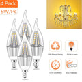 4-Pieces: 5W E12 Candelaria Bulbs by DailySale