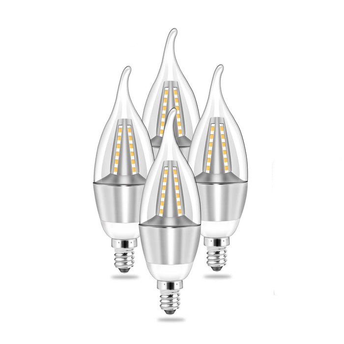 4-Pieces: 5W E12 Candelaria Bulbs by DailySale