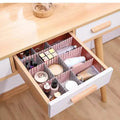 4-Pieces: Adjustable Grid Drawer Dividers by DailySale