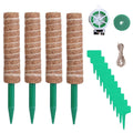 4-Pieces: Coco Coir Extendable Moss Pole for Climbing Plants by DailySale