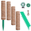 4-Pieces: Coco Coir Extendable Moss Pole for Climbing Plants by DailySale