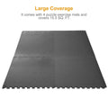4-Pieces: Puzzle Exercise Foam Mat by DailySale
