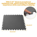 4-Pieces: Puzzle Exercise Foam Mat by DailySale
