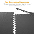 4-Pieces: Puzzle Exercise Foam Mat by DailySale