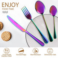 4-Pieces Set: Flatware Stainless Steel Silverware Cutlery Kitchen Set by DailySale