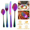 4-Pieces Set: Flatware Stainless Steel Silverware Cutlery Kitchen Set by DailySale