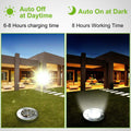 4-Pieces: Solar Powered Ground Light by DailySale