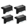 4-Pieces: Solar Powered LED Step Lights