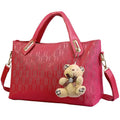 4-Pieces: Women Leather Handbag by DailySale