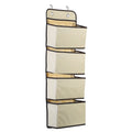 4-Pockets Wall Mount Closet Storage Organizer by DailySale