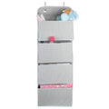 4-Pockets Wall Mount Closet Storage Organizer by DailySale