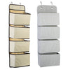 4-Pockets Wall Mount Closet Storage Organizer
