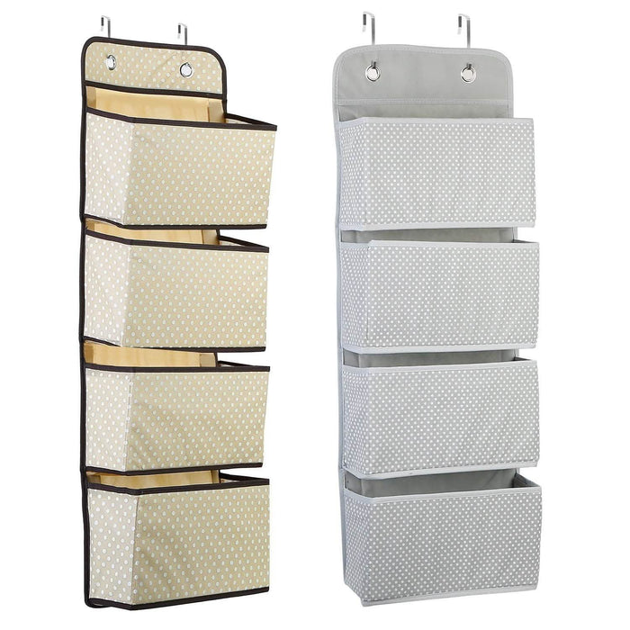 4-Pockets Wall Mount Closet Storage Organizer by DailySale