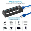 4 Port USB 3.0 Hub High Speed Adapter by DailySale