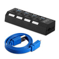 4 Port USB 3.0 Hub High Speed Adapter by DailySale