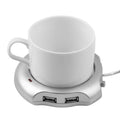 4 Port USB Hub Cup Warmer by DailySale