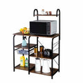 4-Tier 3-Tier Shelf Vintage Kitchen Baker's Rack Utility Storage Shelf by DailySale