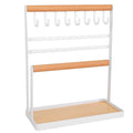 4-Tier Tabletop Wooden Jewelry Display Stand by DailySale
