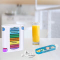 4 Times A Day, White 7 Day Stackable Daily Pill And Medicine Organizer White by DailySale