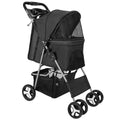4 Wheels Pet Foldable Stroller by DailySale