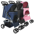 4 Wheels Pet Foldable Stroller by DailySale