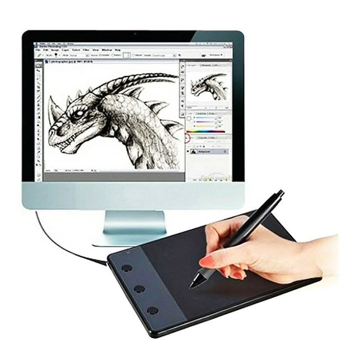 4 x 2.23" Anti-Interference USB Graphics Drawing Tablet by DailySale