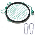 40" Disc Swings Seat Flying Saucer Tree Rope Web Net by DailySale