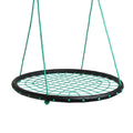 40" Disc Swings Seat Flying Saucer Tree Rope Web Net by DailySale