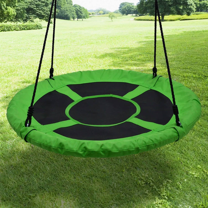40" Flying Saucer Tree Swing Chair Kids Round Hanging Rope Seat by DailySale