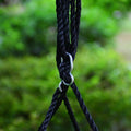 40 in Outdoor Tree Swing Hanging Rope Tire Saucer Seat Yard Mat by DailySale