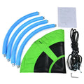 40 in Outdoor Tree Swing Hanging Rope Tire Saucer Seat Yard Mat by DailySale