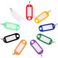 40-Pack: Uniclife Tough Plastic Key Tags with Split Ring Label Window by DailySale