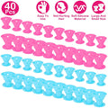 40-Piece: Silicon Hair Curler by DailySale