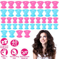 40-Piece: Silicon Hair Curler by DailySale