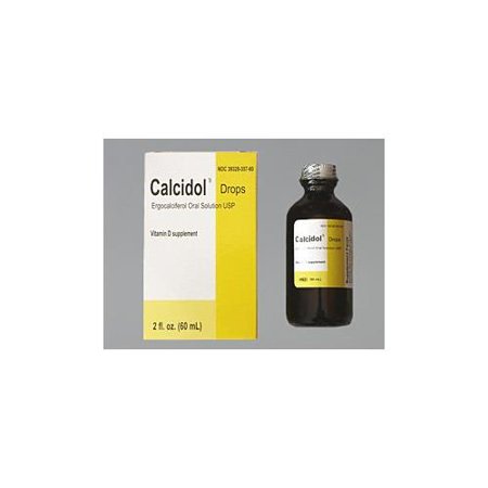 Calcidol Drops Oral Vitamin D Supplement - 2 Oz by Pasteur Pharmacy